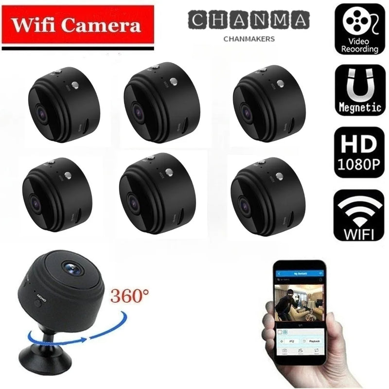 Mini Wireless Network Camera A9 HD 1080p WiFi Camera Wireless