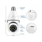 Saikiot Bulb Camera WIFI 2MP 4MP V380Pro Bulb Light Camera 360 E27