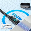 Essager Type C to Type C Cable 100W PD Fast Charging cable