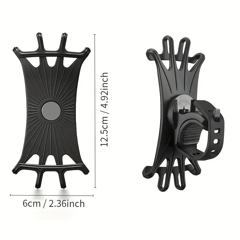 360 Rotatable Mobile Phone Bicycle Motorcycle Holder Bike Safe Bracket