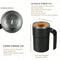 Rechargeable Automatic Magnetic Cup Electric Coffee Milk Self Mixing Mug