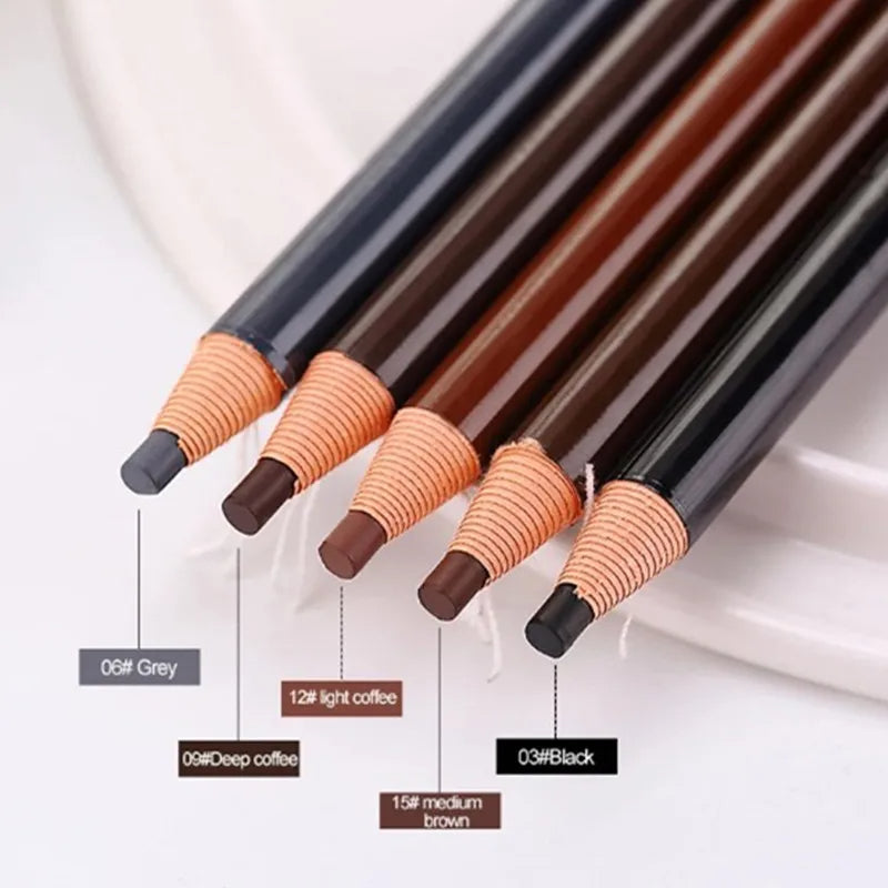 Eyebrow Pencil Waterproof Tattoo Pen Eyeliner Not Smudged Long Lasting