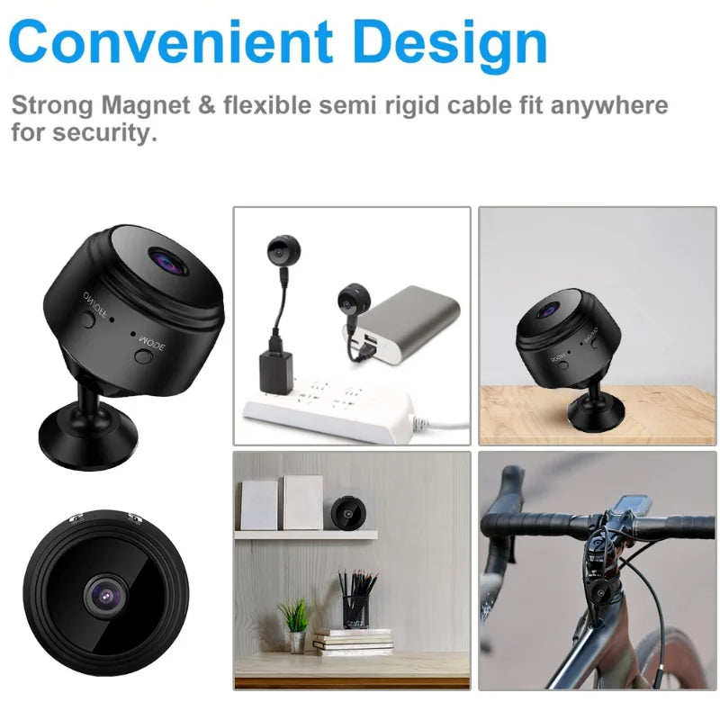 Mini Wireless Network Camera A9 HD 1080p WiFi Camera Wireless