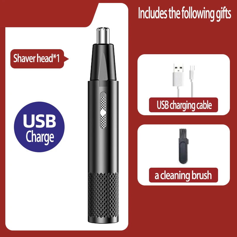 Nose Hair Trimmer USB Charging New High Quality Electric Portable