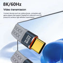 240W 40GB Short USB C to USB C Cable Fast Charging Type C