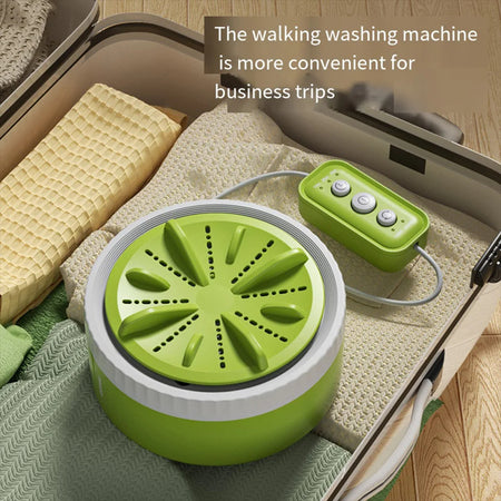 Mini Washing Machine Portable USB Rotating Turbo Fruit Ultrasonic