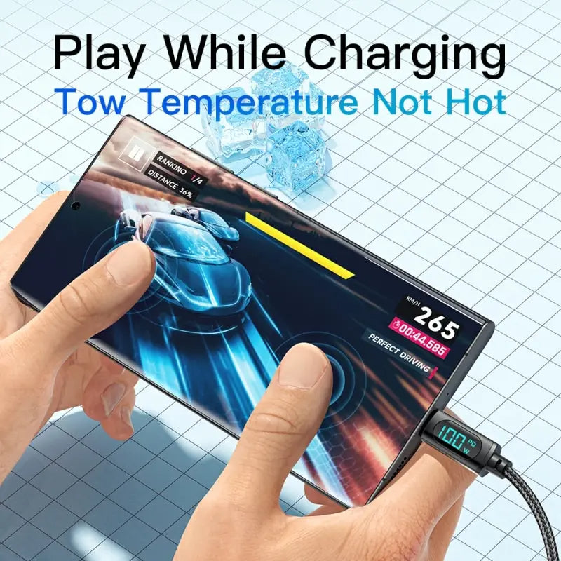 Essager Type C to Type C Cable 100W PD Fast Charging cable