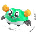 Double Force Walking Crawling Crab Tummy Time Baby Sensory Toys