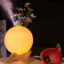 Air Humidifier,Home Use LED Lunar Air Humidifier Moon Lamp